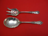 La Marquise by Reed & Barton Sterling Silver Salad Serving Set 2pc Fhas 9 1/4"
