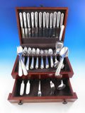 Louis C by Old Newbury Crafters Sterling Silver Flatware Set Service 99p Cartier