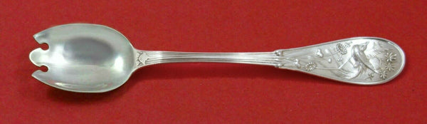 Japanese by Tiffany and Co Sterling Silver Ice Cream Dessert Fork Custom Made 6"