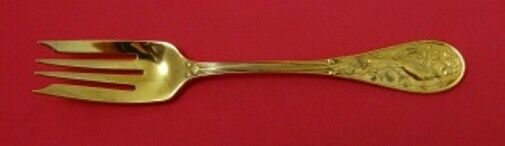 Audubon by Tiffany and Co Sterling Silver Salad Fork 6 5/8" Vermeil Gold