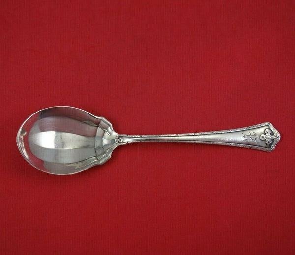 Carmel by Wallace Sterling Silver Preserve Spoon 7 1/4" Serving Antique