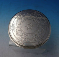Broom Corn by Tiffany and Co Sterling Silver Tobacco Tin #19882A/8892 (#5443)