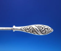 Sterling Silver Button Hook Hollow Handle with Steel Implement 3 1/8" (#6859)