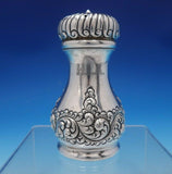 Simons Brothers Sterling Silver Sugar Shaker with Scroll #343 4" Tall (#4938)