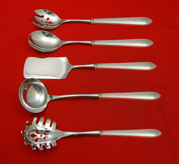 Prudence by Lunt Sterling Silver Hostess Set 5pc HHWS  Custom Made