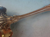 Lion by Frank Smith Sterling Silver Berry Spoon Gold-washed Old 8 3/8"