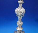 Empire by Henniger and Co Silverplate Candlestick Pair 12" x 5" (#6847-2)