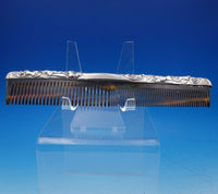 Lily by Whiting Sterling Silver Comb with Replaced Teeth 7" #7071 (#3087)