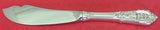 Rose Point by Wallace Sterling Silver Master Butter Hollow Handle 6 3/4"