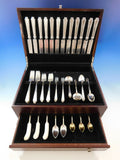 King Albert by Whiting Sterling Silver Flatware Service for 12 Set 108 pieces