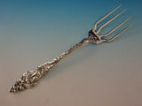 Les Six Fleurs by Reed & Barton Sterling Silver BBQ Serving Fork 7 3/4" Custom