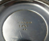 JD and S Silverplate Tea Set 4pc Acanthus Leaves Ram Handles Lion Finial (#5505)