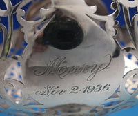 Les Cinq Fleurs by Reed and Barton Sterling Silver Bridal Basket #155 (#4751)