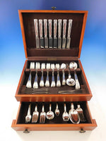 Lap Over Edge by Tiffany and Co Sterling Silver Flatware Set 8 Service 112 pcs