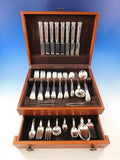 Lap Over Edge by Tiffany and Co Sterling Silver Flatware Set 8 Service 112 pcs