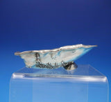 Gorham Sterling Silver Almond Dish Oyster Shaped Applied Sand #1990 Heavy #3655