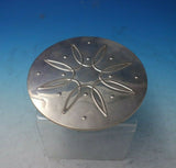 Awakening by Towle Sterling Silver Trivet w/ Ebony Base #09 6 3/8" Diam (#5740)