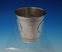 Juvento Lopez Reyes Mexican Sterling Silver Tumbler Modernistic 3 1/4" (#4972)