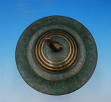 Carl Sorensen Bronze Covered Caviar Bowl with 3-D Duck Finial (#4723)