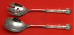 Kings by Wallace Sterling Silver Salad Serving Set 2pc HHWS  Custom Made