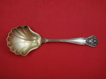 New Vintage by Durgin Sterling Silver Sugar Spoon Goldwashed 5 3/4" Serving