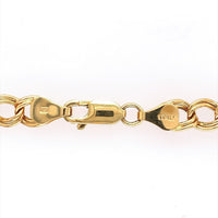 9k and 10k and 14k Yellow Gold Five Genuine Natural Shell Cameos Necklace #J6175