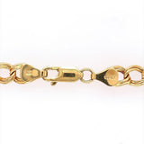 9k and 10k and 14k Yellow Gold Five Genuine Natural Shell Cameos Necklace #J6175