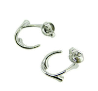 18k White Gold Georg Jensen "Magic" Diamond Earrings (#J4666)