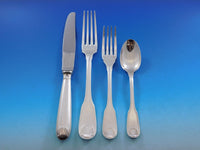 Vendome Arcantia Christofle Silverplate Flatware Set for 8 Service 56 pcs Dinner