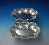 Mexican Mexico Sterling Silver Vegetable Dish Pair Modern 9 1/4" x 6 1/4" #6360