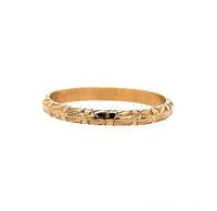 10k Yellow Gold Baby Ring w/ Bow Design Tiny (Size Less Than 0) Jewelry (#J5725)