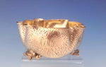 Wood & Hughes Sterling Silver Terrapin Bowl w/Figural Snapping Turtles (#0050)