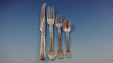 Versailles by Tetard Freres Sterling Silver Flatware Set Service French 75 Pcs