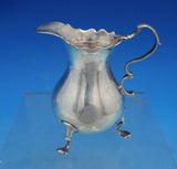London Georgian English Silver Creamer Footed Worn Marks Dated 1777 (#6619)