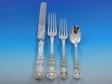 English King by Tiffany Sterling Silver Flatware Set 12 Service 60 pcs Dinner