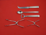 Bernadotte by Georg Jensen Sterling Silver Bar Set 5 piece in fitted box