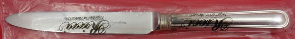 Ascot by Ricci Sterling Silver Dinner Knife Pointed 9 3/4" New Flatware
