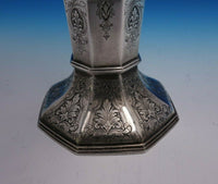 Elegante by Reed and Barton Sterling Silver Vase Hand Chased #507 (#4785)