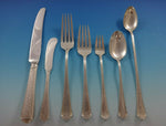 Old Brocade by Towle Sterling Silver Flatware Set For 8 Service 57 Pieces