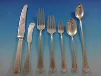 Old Brocade by Towle Sterling Silver Flatware Set For 8 Service 57 Pieces