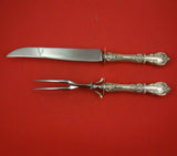 Burgundy by Reed and Barton Sterling Silver Roast Carving Set 2pc HH WS Serving