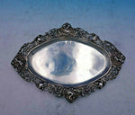 Lambert Co English Sterling Silver Tray Oval Winged Cherubs Pierced c.1896 #3858