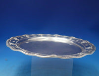 Rose Point by Wallace Sterling Silver Martini Tray w/ Rippled Edge #6620 (#6433)