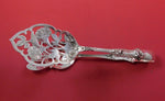 Morning Glory by Alvin Sterling Silver Asparagus Tong Pierced w/ Morning Glories