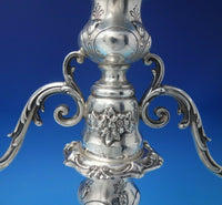 Francis I by Reed and Barton Sterling Silver Candelabra Pair #571A (#5148) Rare