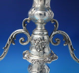 Francis I by Reed and Barton Sterling Silver Candelabra Pair #571A (#5148) Rare