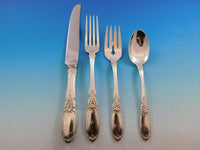 Old Mirror by Towle Sterling Silver Flatware Set for 12 Service 48 Pieces