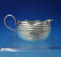 Oval Twist by Whiting Sterling Silver Demitasse Sugar Creamer Set 2pc (#5438)