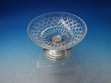 Raised Compote with Sterling Silver Base and Crystal Bowl by Hawks (#6003)