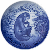 Bing & Grondahl 2016 Mother'S Mothers Day Plate Chimpanzee B&G New In Box Mint